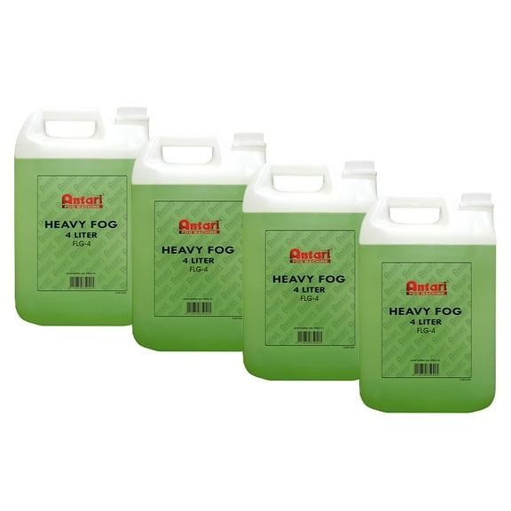 Antari FLG-4 - Heavy Fog Fluid (4 Pack)