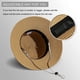 thumbnail image 4 of Sombrero de paja con protección solar para niños, gorro de sombrilla para vacaciones en la playa, para verano, pantalla de lámpara, gorro, gorro, 4 of 5