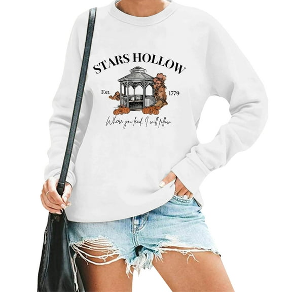 Stars Hollow Sweatshirt Vintage Stars Hollow Where You Lead I Will Follow Shirt Unisex