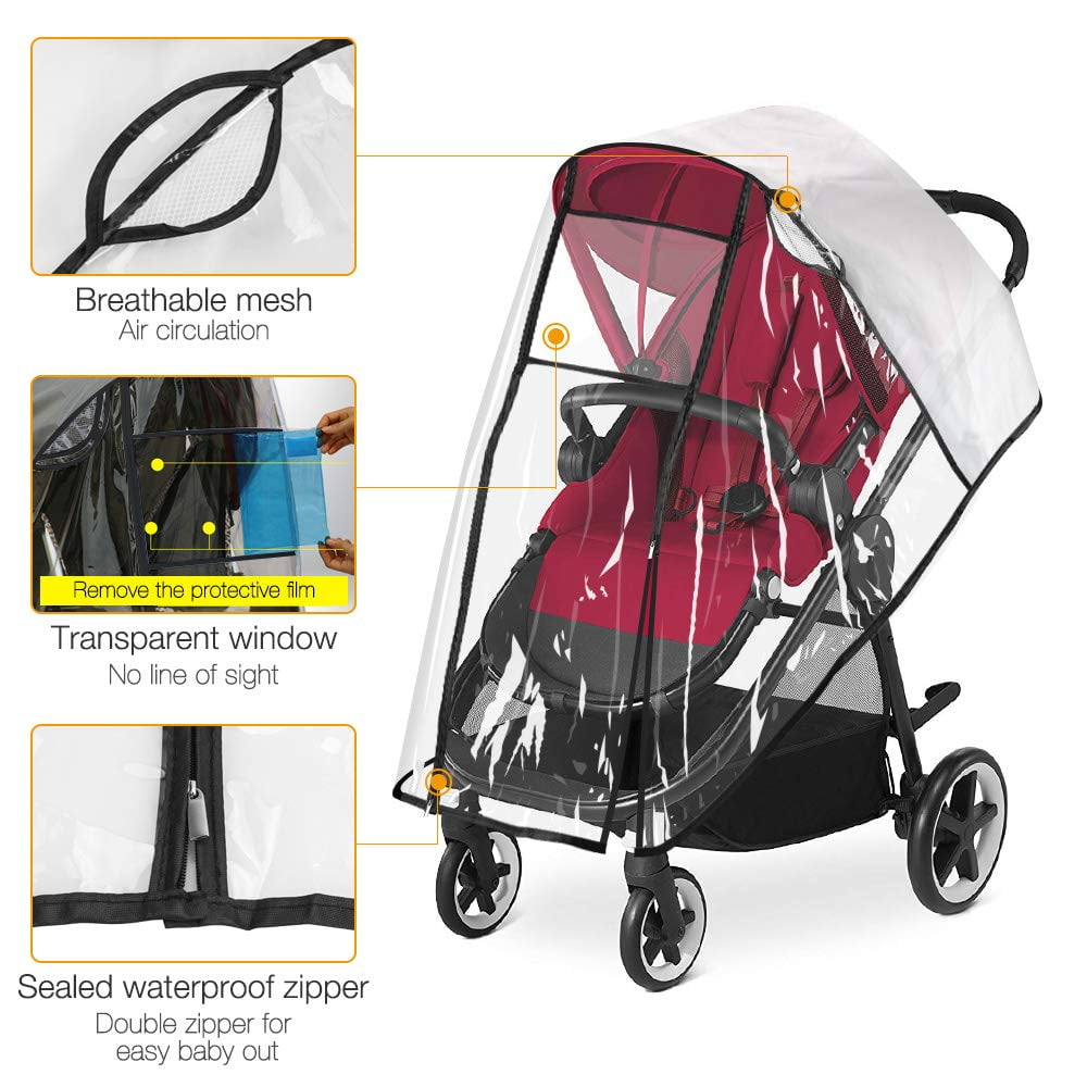 out and about double buggy rain cover