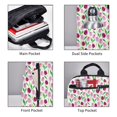 thumbnail image 3 of Yiaed Tulips Flowers Print Lightweight Backpack Travel Backpacks Hiking Daypack for Women Men, 3 of 5