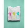 thumbnail image 3 of Colored Pineapples Sweatshirt Women -SPIdeals Designs, Female 5X-Large, 3 of 4