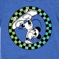 thumbnail image 3 of Disney - Mickey Skateboarding Checkered Circle - Toddler And Youth Short Sleeve Graphic T-Shirt, 3 of 5