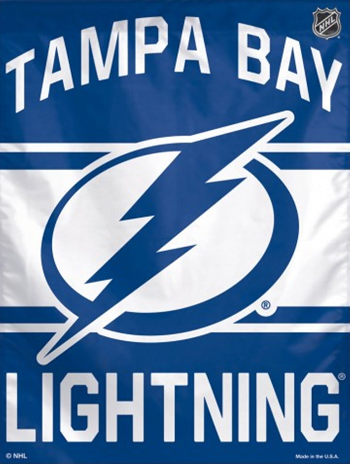 Tampa Bay Lightning Vertical Flag NHL Licensed Yard Banner 27" x 37