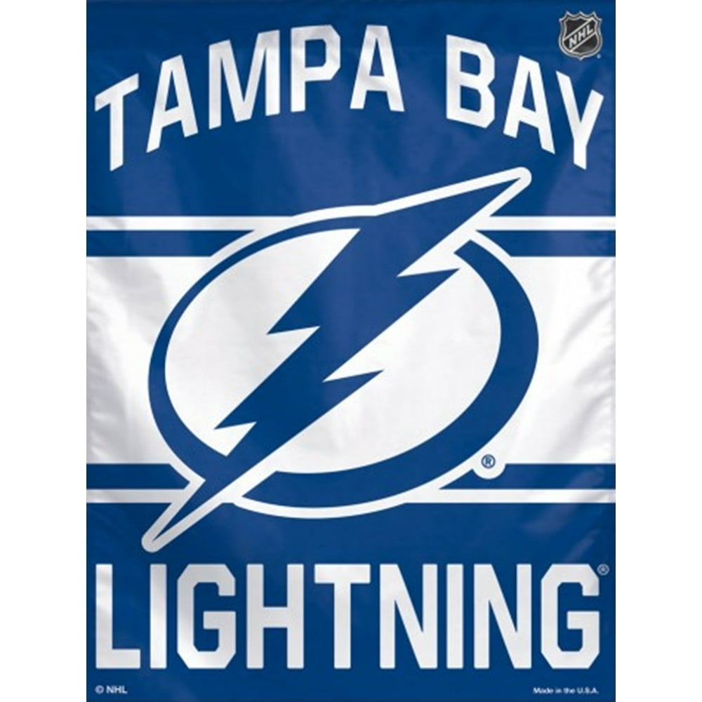 Tampa Bay Lightning Vertical Flag NHL Licensed Yard Banner 27" x 37