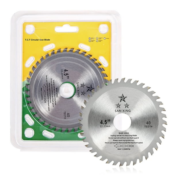 Hoja De Sierra Circular Hoja De Sierra De 115 Mm Adecuada Para Cortar Madera O Pl谩stico 115 X 22,2 Mm Accesorios De 40 Dientes Sierra Circular Hoja De Sierra Circular Profesional