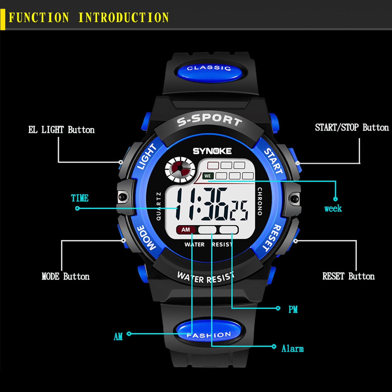 wrist timer alarm