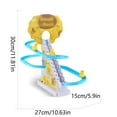 thumbnail image 2 of Climbing Toy Animated Stair Climbing Roller Playset With Light & Sound Interactive Toddler Toy, 2 of 8