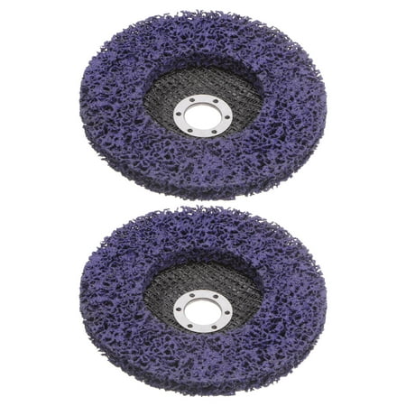 

Uxcell 2pack Strip Wheel Stripping Wheels 6 x7/8 for Angle Grinder Purple