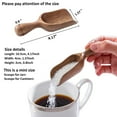 thumbnail image 3 of Wooden Scoops for Canisters 1 PCS Acacia Wooden Scoop for Jars Mini Measuring Spoons for Ground Coffee Scoops Wood Scoops for Seasoning Bath Salt Laundry Detergent Shovel Measuring-Multipurpose, 3 of 8