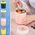 thumbnail image 7 of miaomiaoke Insulated Food Jar. Portable Thermos, Spoon, Cup. Hot & Cold Drinks, Heated Soup, Lunch Container for kids and Adult. Premium BPA-Free , Leak Proof, 7 of 7
