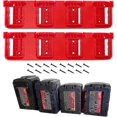 thumbnail image 1 of Battery Holders for Milwaukee M18 18V: 2pc Mounts, 1 of 5