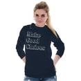 thumbnail image 3 of Make Good Choices Motivational Gym Plus Size Long Sleeve Graphic Tee Shirt Brisco Brands 2X, 3 of 5