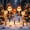 A, variant on Honeplcked Solar Christmas Lights Decorations Outdoor, 6.56Ft Christmas Solar String Lights with 5 Stakes for Outdoor Xmas Wedding Valentine Garden Patry Decor