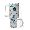 thumbnail image 2 of Bingfone Elephant Tree for 40 Oz Stainless Steel Travel Mug Double Wall Water Coffee Cup for Home,Office, Outdoor Works Great for Ice Drinks and Hot Beverage, 2 of 8