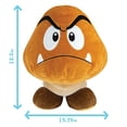 thumbnail image 2 of Club Mocchi Mocchi Méga Goomba Peluche Jouet pour Enfant, Brun, 15 Pouces, 2 of 3