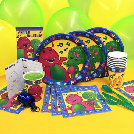 Barney Party Pack For 8