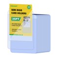 thumbnail image 1 of 600ct Card Protectors - 300 Semi Rigid Card Sleeves and 300 Soft Sleeves Semi Rigid Card Holder Semi Rigid Baseball Cards Sleeves Protectors Graded Trading Cards Sleeve, 1 of 5