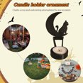 thumbnail image 2 of Portavelas de terror de metal para Halloween Shadow Caster para decoración del hogar (I) Wdftyju  Libre de BPA, 2 of 3