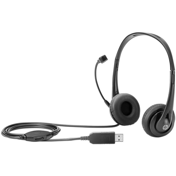 Diadema con Micrófono HP T1A67AA USB Negro