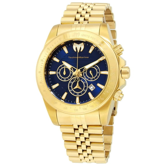 Technomarine Manta Ray Chronograph Blue Dial Men's Watch TM-220149