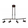 thumbnail image 1 of Accesslighting 63064LEDD-BRZ Sleek 4Light Dimmable LED Spotlight Pendant- Bronze, 1 of 1