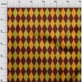 thumbnail image 2 of oneOone Viscose Jersey Maroon Fabric Argyle Check Craft Projects Decor Fabric Printed By The Yard 60 Inch Wide, 2 of 5