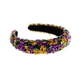 thumbnail image 4 of Helii Luxury Shiny Rhinestone Headband for Women, Comfortable Sponge Hair Hoop for Party Daily Wear, 4 of 4