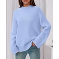 thumbnail image 6 of BTFBM Sweaters for Women Casual Crewneck Long Sleeve Loose Ribbed Knit Pullover Sweater Winter Clothes Fall Outfits, 6 of 8