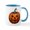 White/Blue Inside, variant on CafePress - Jack O Lantern Mugs - 11 oz Ceramic Mug - Novelty Coffee Tea Cup