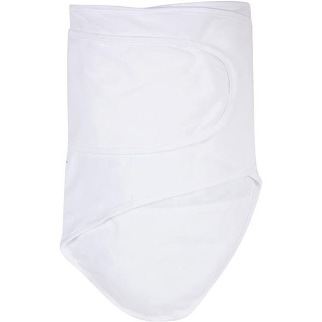 Couverture Emmaillotage Bébé Blanche Unie
