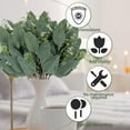 thumbnail image 3 of 30 Pcs Artificial Eucalyptus Stems,Fake Silver Dollar Eucalyptus Leaves Stem Faux Leaf for Wedding Bouquets, Flower Arrangements, Tables Centerpieces, Home Decor, 3 of 8
