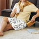 thumbnail image 5 of Fotbe Funny Kawaii Unicorns Dancing Pantalones Cortos de Pijama para Hombre, Ropa de Dormir, Pantalones de Pijama Cortos para Hombre-Medium, 5 of 6