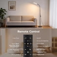 thumbnail image 6 of Reading Floor Lamp with Remote, Bright 18W Floor Lamps for Living Room with 1H Timer, Stepless Adjustable 2700K-6500K Colors & Brightness Standing Lamp with Remote & Touch Control Reading Floor Lamps, 6 of 14