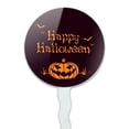 thumbnail image 2 of Happy Halloween Holiday Pumpkin Jack-o-lantern Bats Cupcake Picks Toppers Decoration Set of 6, 2 of 6