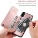 thumbnail image 2 of Injueey Funda de cuero PU para teléfono móvil, funda para teléfono móvil con tarjetero de crédito y débito para Teléfono y Comunicación, 2 of 6