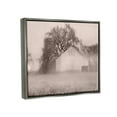 thumbnail image 3 of Stupell Industries Quaint Wildflower Meadow Countryside Barn Farmland Fog Photograph Luster Gray Floating Framed Canvas Print Wall Art, Design by Lori Deiter, 3 of 6
