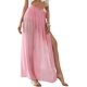 thumbnail image 1 of Traje de baño de playa para mujer, con lazo en la cintura, falda cruzada Rosado CH Rosado CH Xishao ropa, 1 of 2