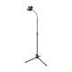 thumbnail image 1 of Soporte para micrófono, trípode, soporte para micrófono, altura ajustable con clip para micrófono, para audio, discurso, ducha, podcast, teléfono, kar Varilla simple, 1 of 8
