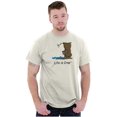 thumbnail image 2 of Life Is Crap Short Sleeve T-Shirt Tees Tshirts Life is Crap Shallow Water Cliff Dive Unlucky, 2 of 2