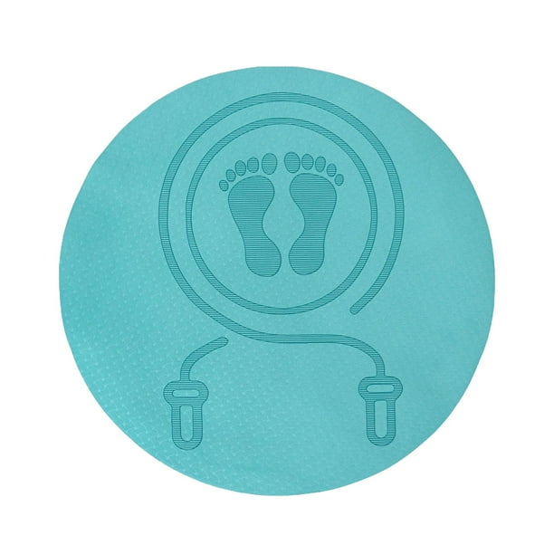 Colchoneta de fitness antideslizante con absorción de impactos para proteger el suelo. índigo