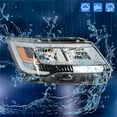 thumbnail image 6 of SEBLAFF For 2016 2017 18 Ford Explorer Halogen Headlight W/LED DRL Passenger FB5Z13008B, 6 of 6