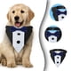 thumbnail image 4 of Decoraciones de Halloween, adornos de Halloween, regalos de Halloween, esmoquin para perro, traje para perro, collar bandana de Halloween para perro con pajarita, regalos de cumpleaños de compromiso p, 4 of 6