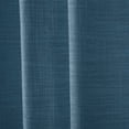 thumbnail image 2 of TWOPAGES Linen Curtain with Room Darkening Liner, Midnight 50Wx84L Kyla Collection ( 1 Panel ), 2 of 6
