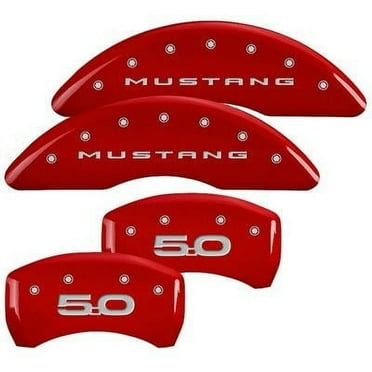 Mgp Caliper Cover 10200SM52RD, 15-   Mustang Gt Caliper Covers Red 0