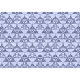 thumbnail image 1 of Ahgly Company Machine Washable Indoor Rectangle Transitional Lavender Blue Area Rugs, 3' x 5', 1 of 7