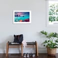 thumbnail image 3 of Art.com Fantastic Morning Blue Sea Glowing by Sunlight. Dramatic Scene. Black Sea, Crimea, Ukraine, Europe. Photographic Print by Leonid Tit, White Frame Wall Art, 29" x 21", 3 of 5