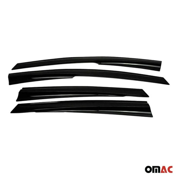 Window Visor Vent Deflector for Ford Focus Sedan Wagon Hatchback 2012-18 Smoke