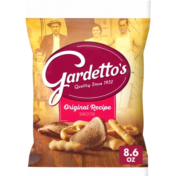 Gardetto's Snack Mix, Original Recipe, Snack Bag, 8.6 oz