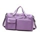 thumbnail image 2 of Bolso bandolera ligero, portátil y multifuncional para gimnasio y viajes. Perfecto en color violeta claro. Bolso de fitness de gran capacidad., 2 of 8